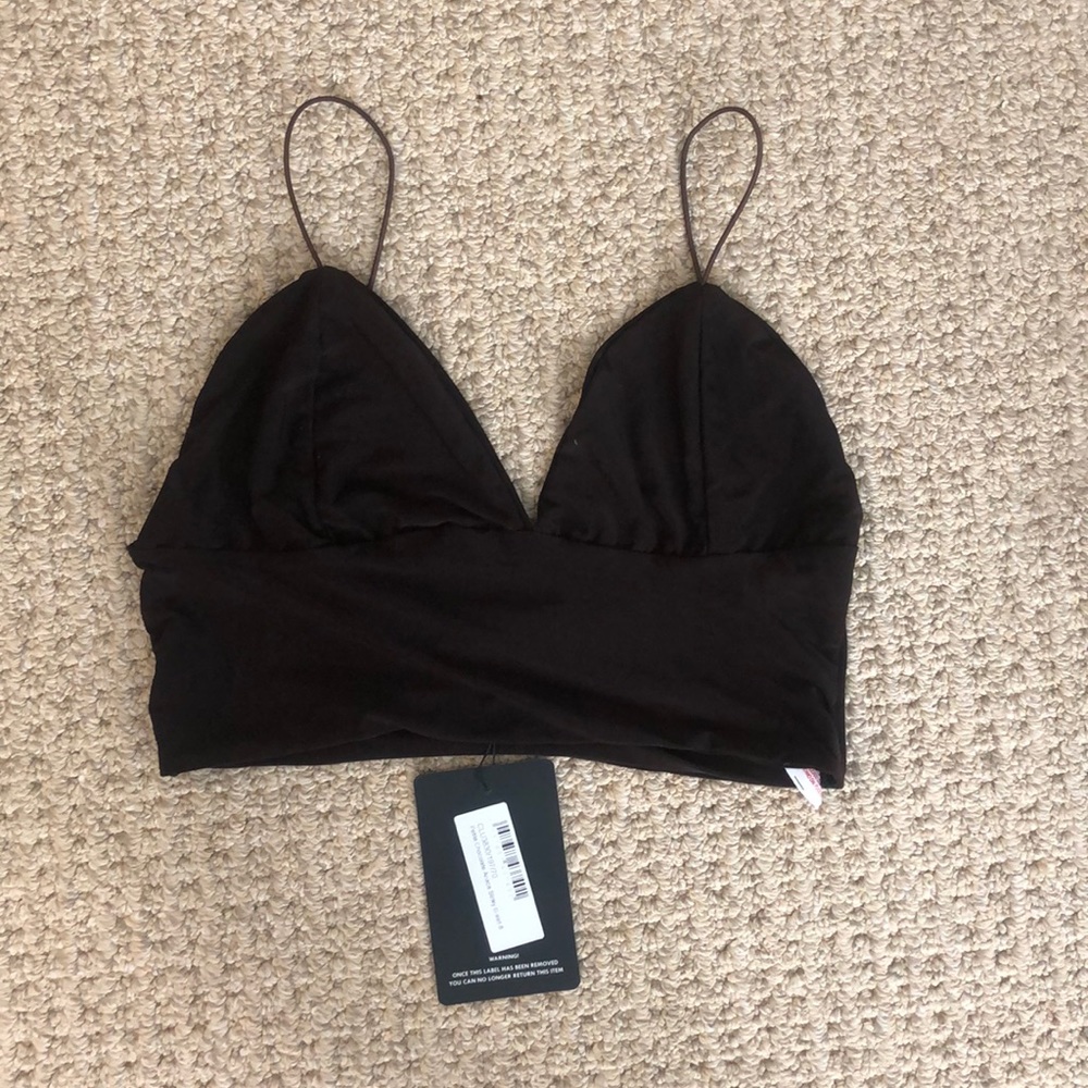 Pretty Little Thing Brown Bralet